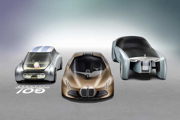 BMW reveal VISION NEXT 100 concepts