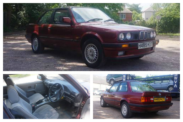 35k mile BMW E30 up for auction on the 29th of July