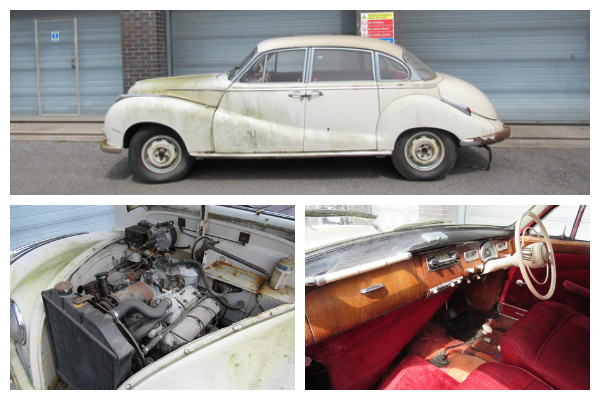 Extremely rare RHD BMW 502 sells at Silverstone