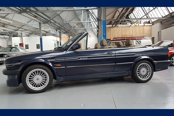 Extremely rare Alpina C2 Cabriolet up for auction