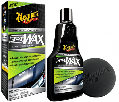 MEGUIAR’S INTRODUCES NEW 3-IN-1 WAX