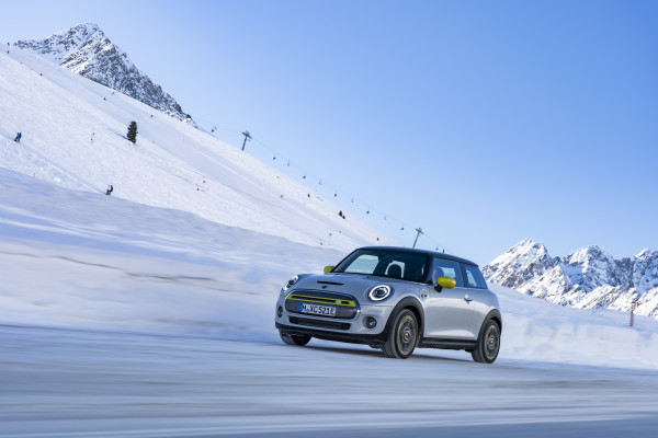 The mountain calls, the MINI Electric is coming.
