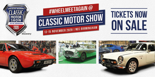 CANCELLED – The Classic Motor Show Club Code & Booking