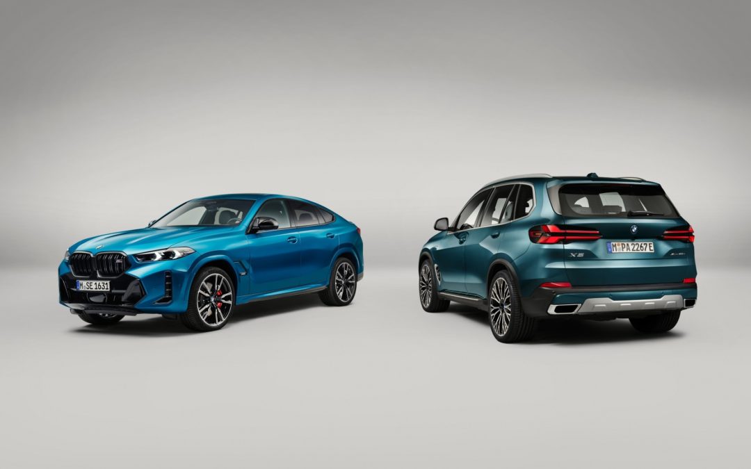 The new BMW X5 and the new BMW X6