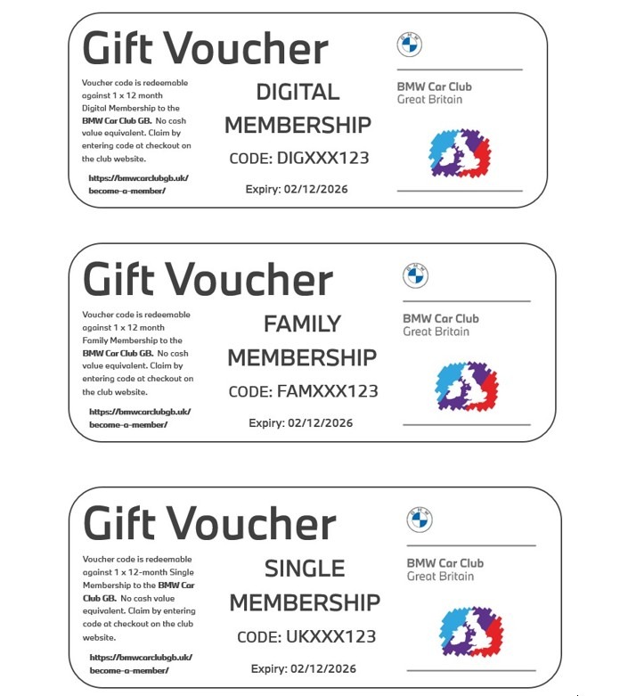 GIFT VOUCHER - MEMBERSHIP